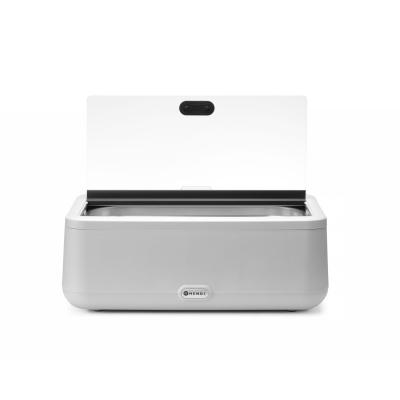 Chafing dish UNIQ, HENDI, designed by Robert Bronwasser, GN 1/1, Bílá, 230V/700W, 607x402x(H)245mm | 470428